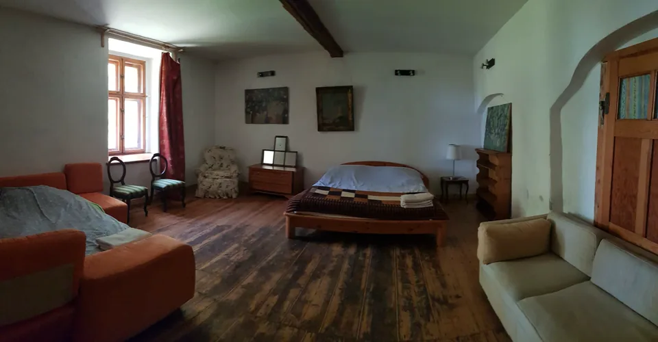Sleeping space in Castle · Downstairs · A3