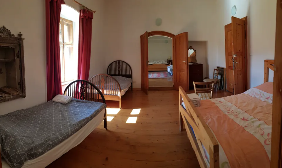 Sleeping space in Castle · Upstairs · Room 1