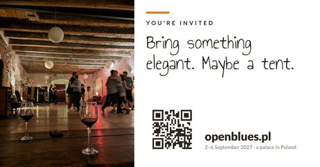 Bring something elegant. Maybe a tent.