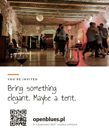 Bring something elegant. Maybe a tent.