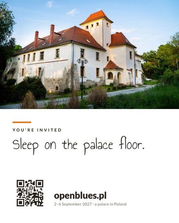 Sleep on the palace floor.