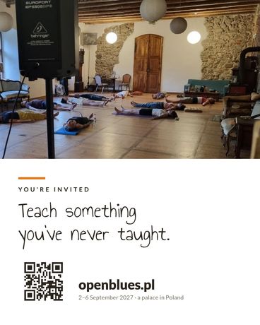Teach something you've never taught.