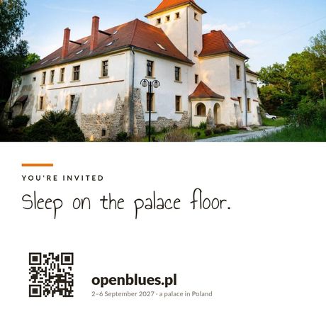 Sleep on the palace floor.