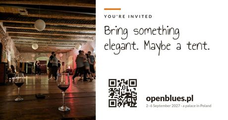 Bring something elegant. Maybe a tent.