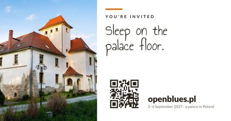 Sleep on the palace floor.
