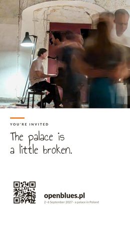 The palace is a little broken.