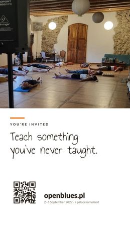 Teach something you've never taught.